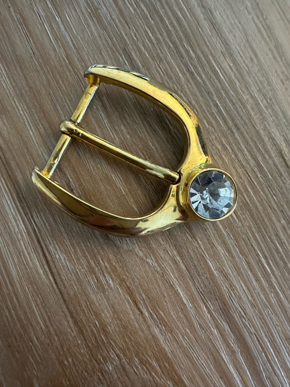 Vintage Glam Large Crystal Belt Buckle